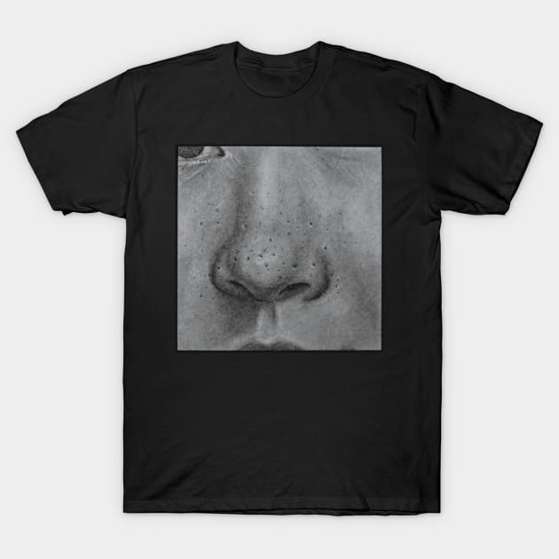 drawing insecurities blackheads body positivity T-Shirt by maoudraw